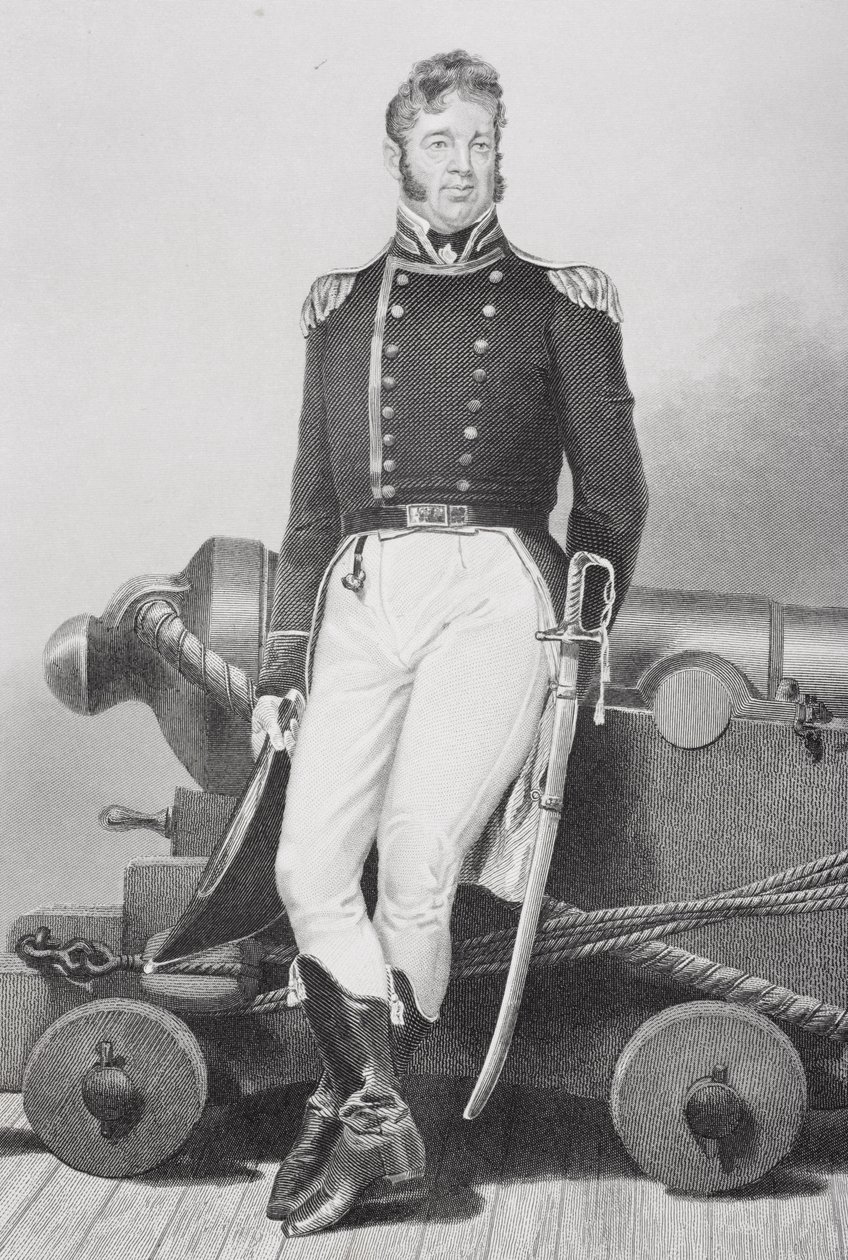 Portrett av William Bainbridge (1774-1833) av Alonzo Chappel