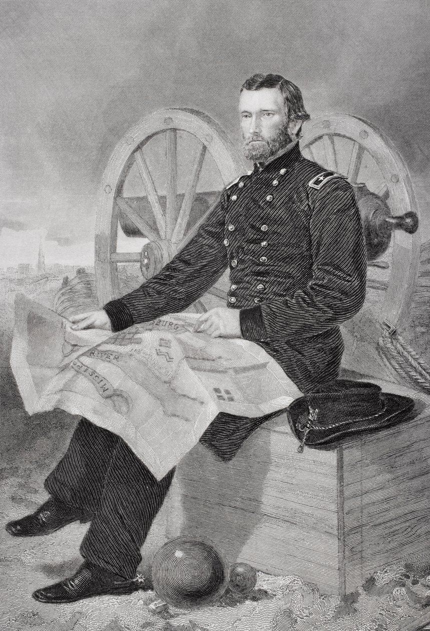 Ulysses S. Grant (1822–1885) av Alonzo Chappel