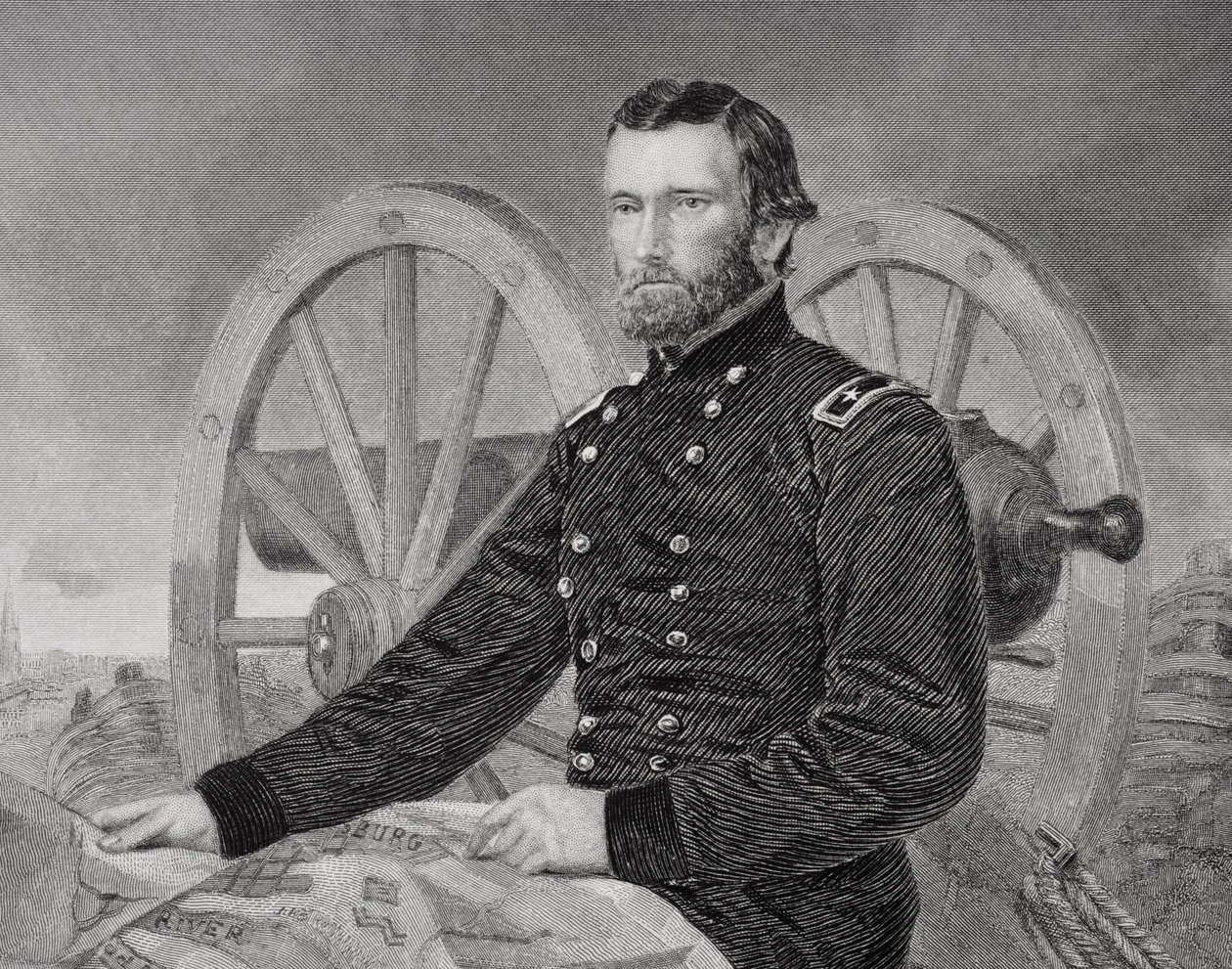 Ulysses S. Grant (1822-85) av Alonzo Chappel