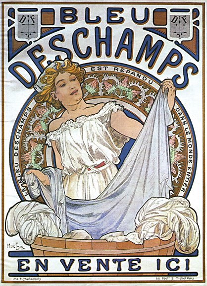 Bluedeschamps av Alphonse Mucha