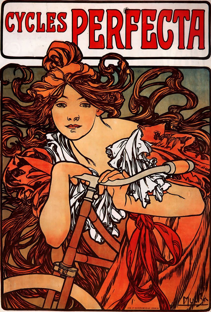 Sykler Perfecta av Alphonse Mucha