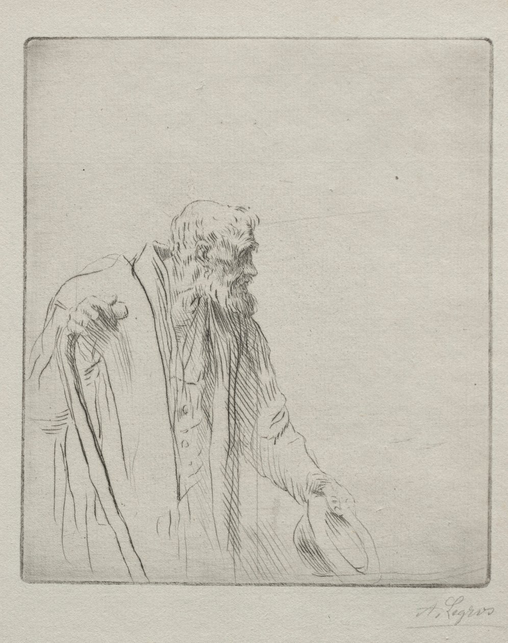 En tigger. av Alphonse Legros