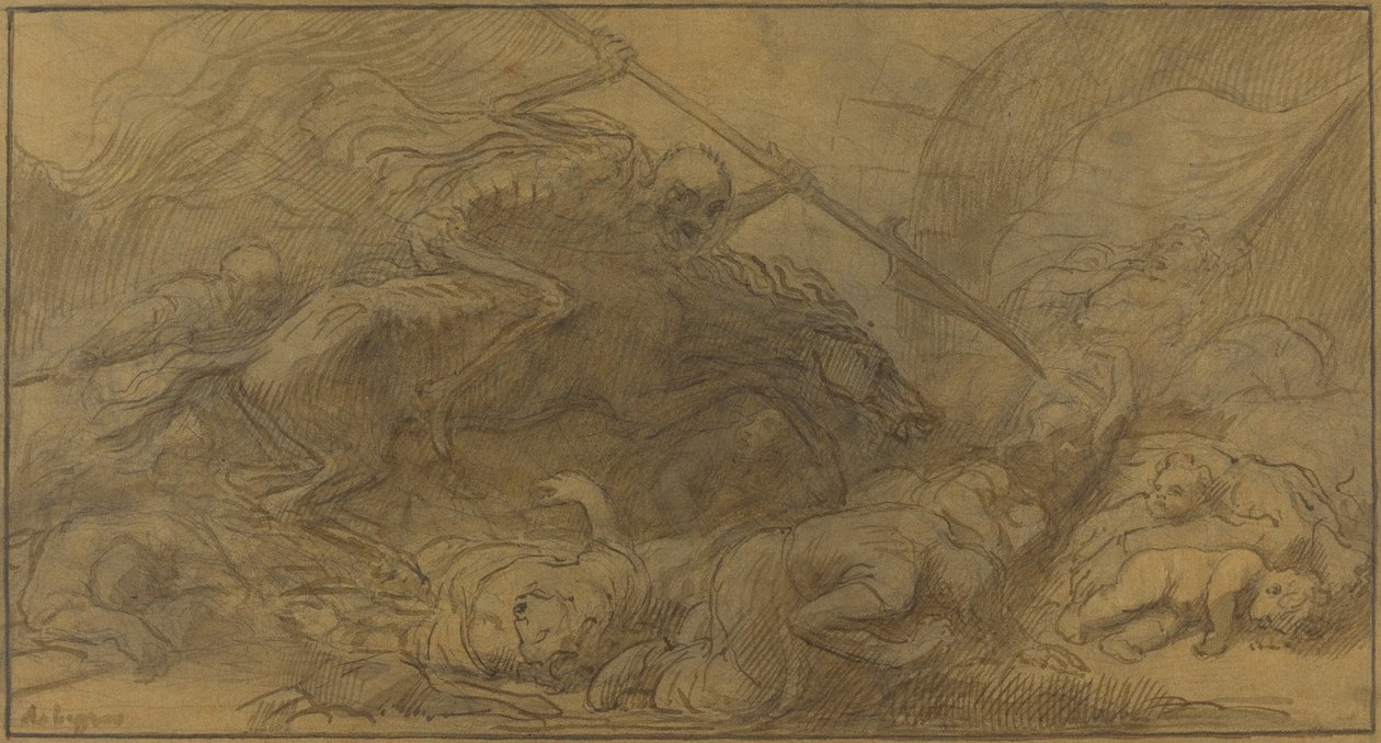 Etter slaget av Alphonse Legros