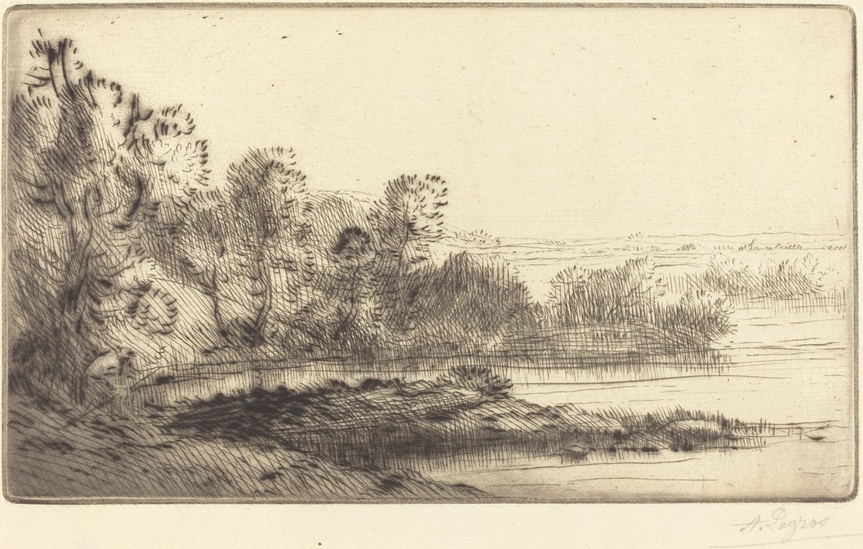 Langs Terne av Alphonse Legros