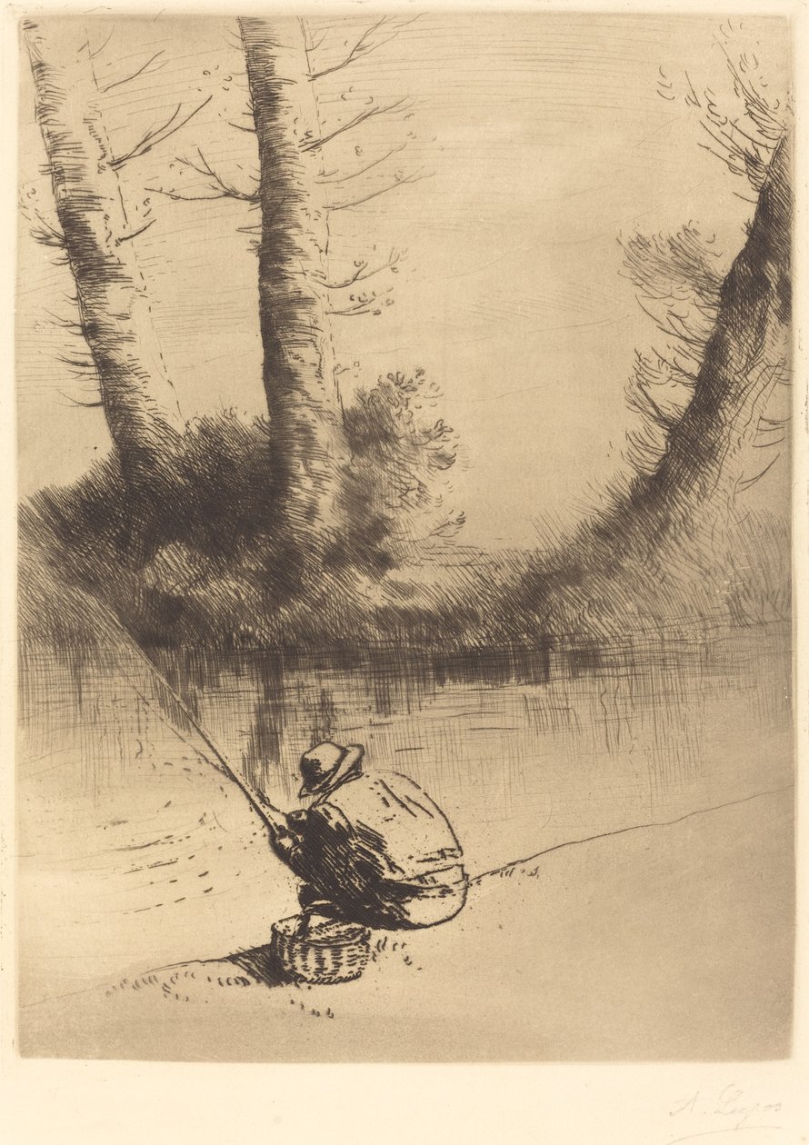 Angler (Angler) av Alphonse Legros