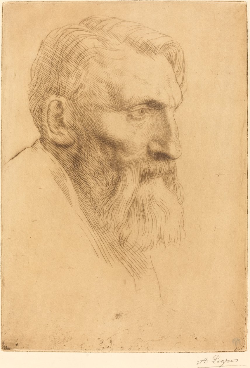 Auguste Rodin av Alphonse Legros