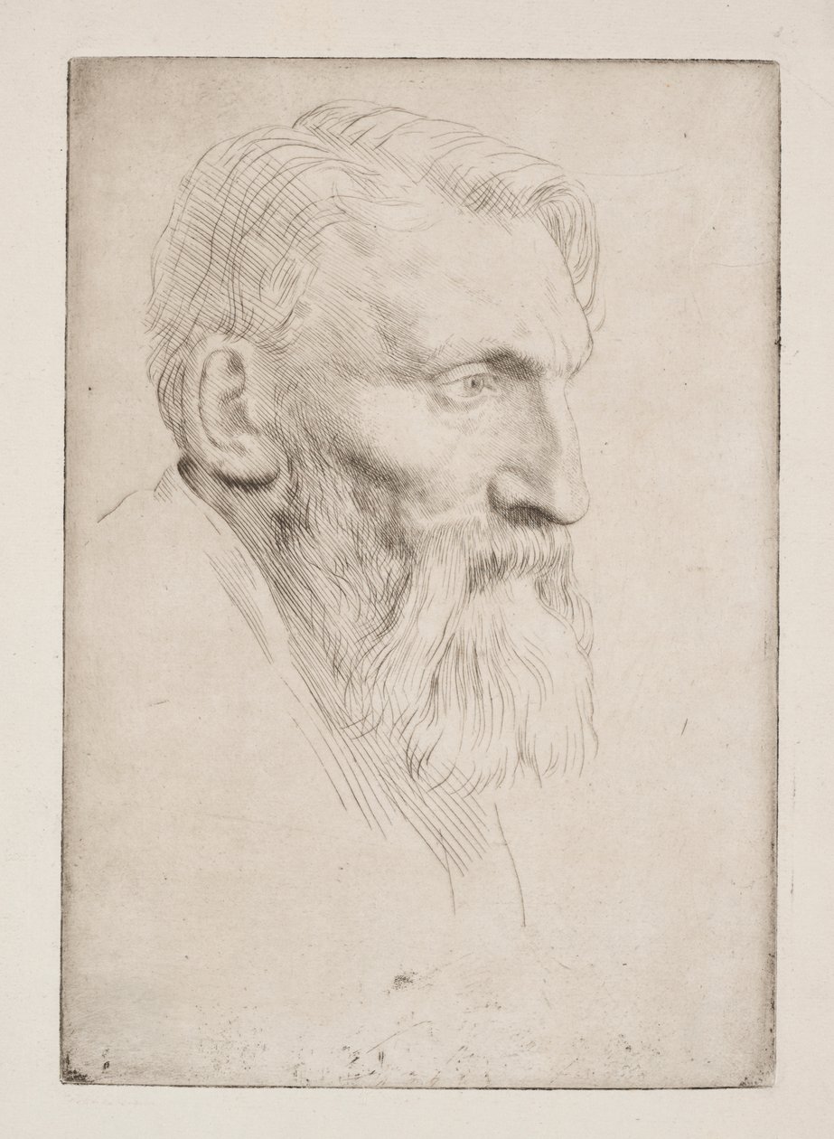 Auguste Rodin av Alphonse Legros