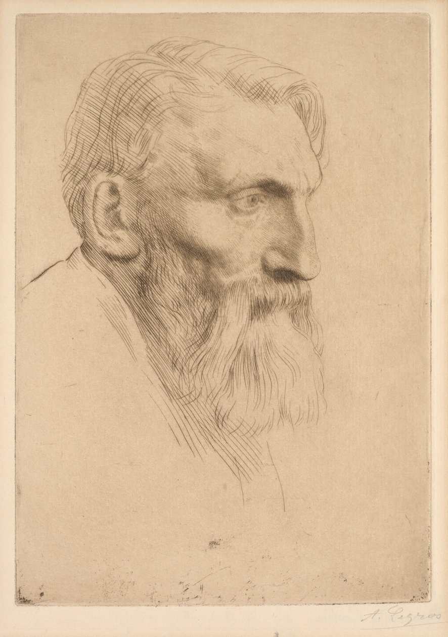 Auguste Rodin av Alphonse Legros
