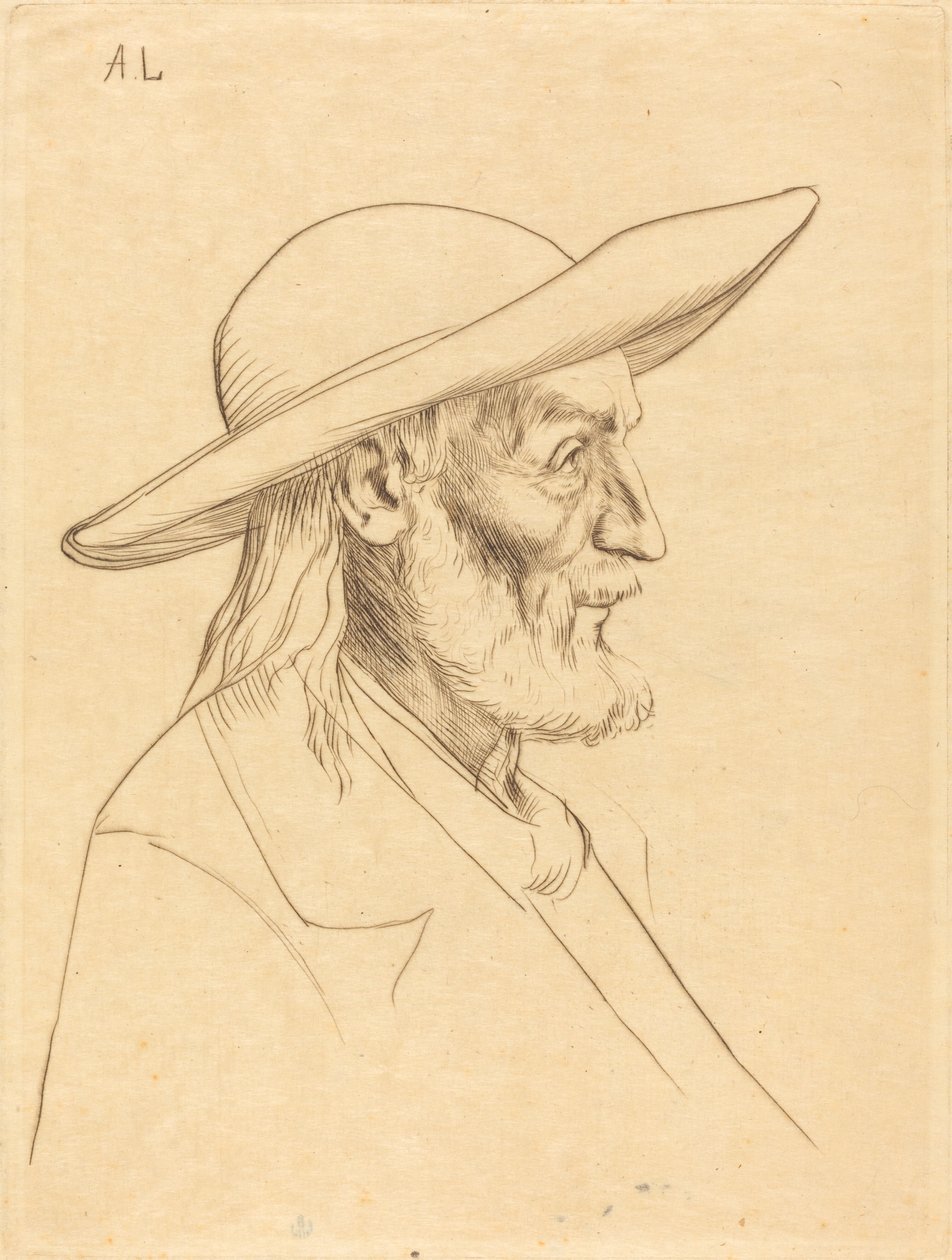 Bretonsk bonde av Alphonse Legros
