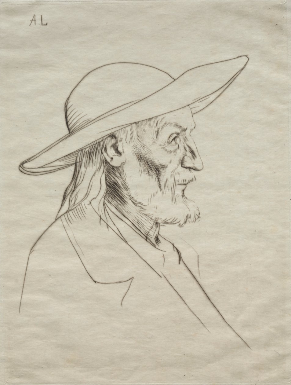 Bretonsk bonde av Alphonse Legros