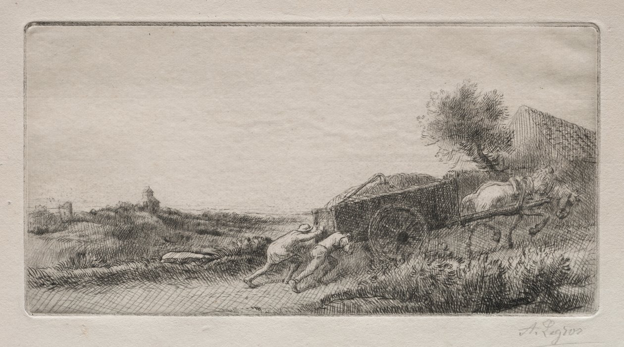 Å bringe Hay hjem av Alphonse Legros