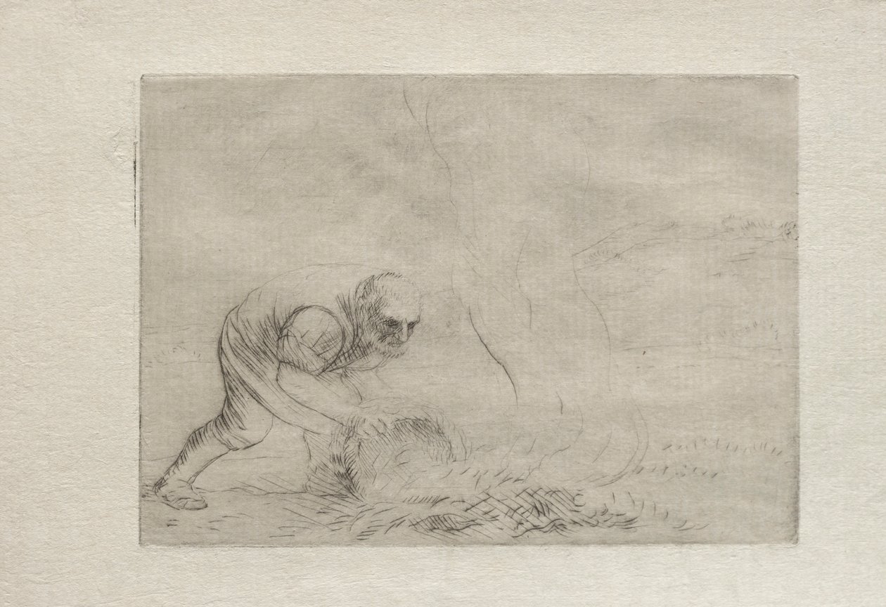 Brenne gresset. av Alphonse Legros