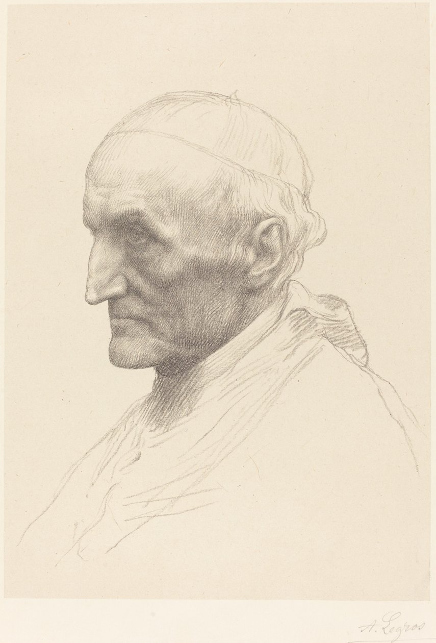 Kardinal Manning, 2. plate av Alphonse Legros