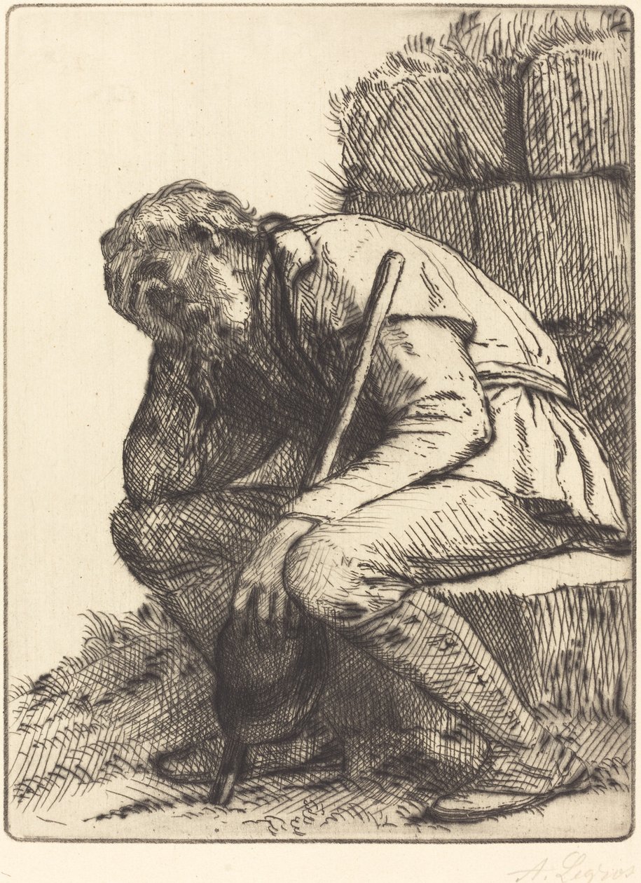 Desperate Man Desperate ham. av Alphonse Legros