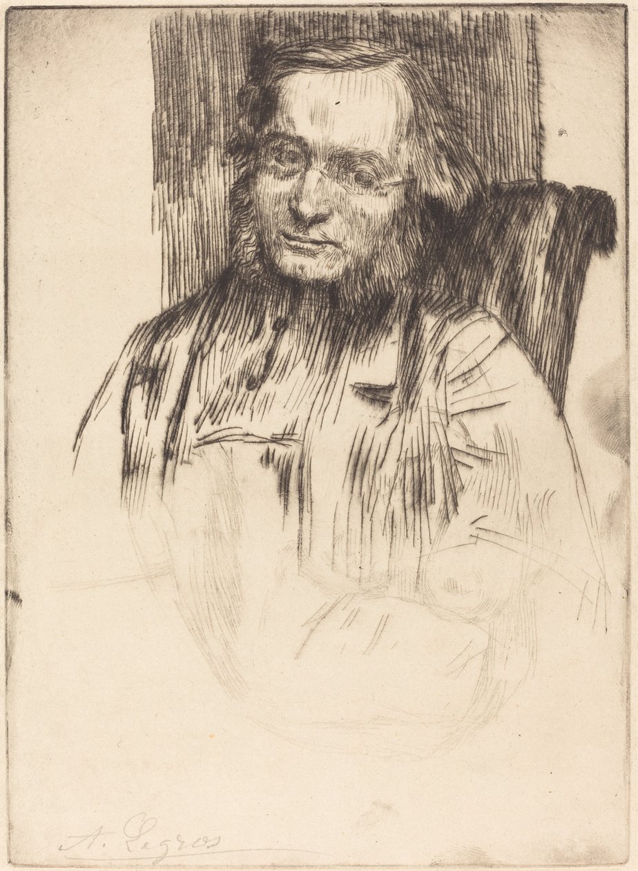 Edwin Edwards. av Alphonse Legros