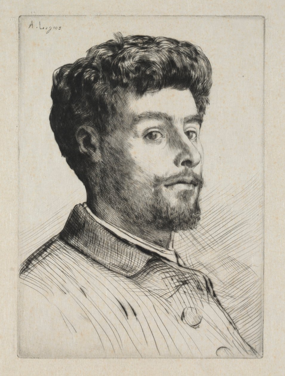 Frederic Regamey. av Alphonse Legros
