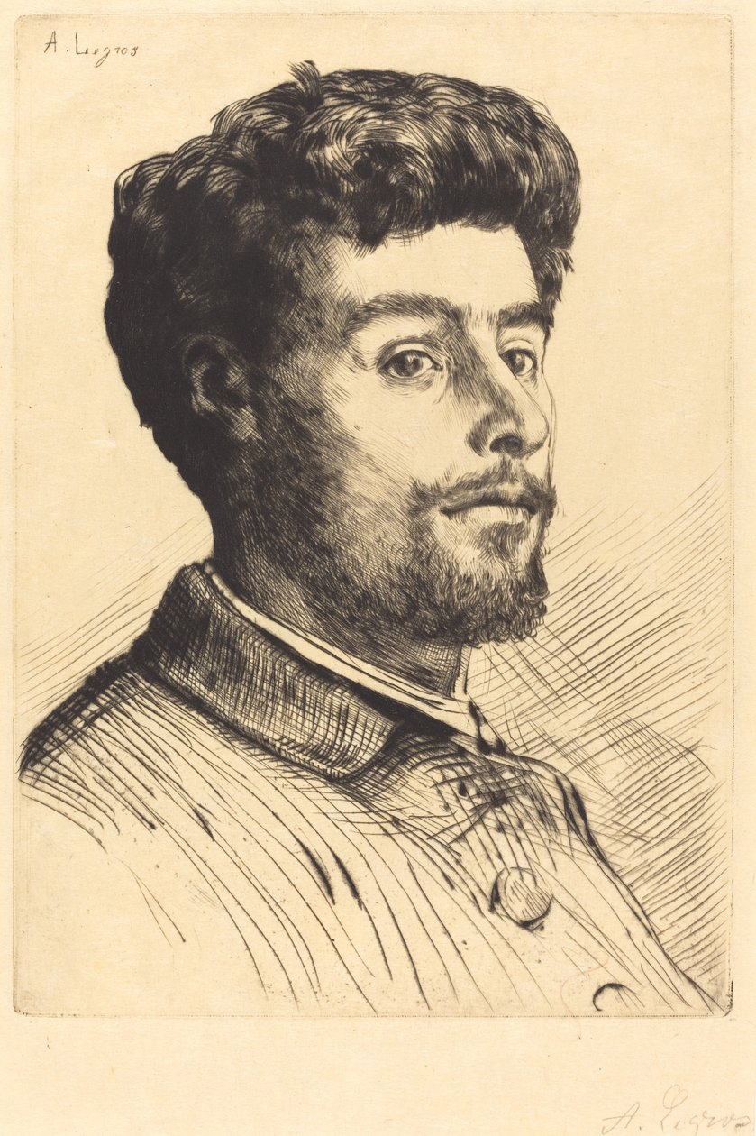 Frederic Regamey. av Alphonse Legros