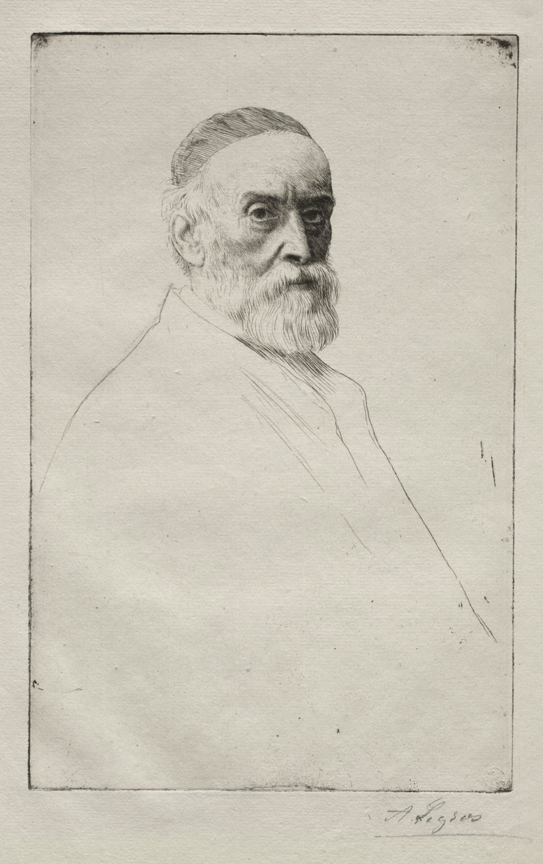 G. F. Watts. av Alphonse Legros