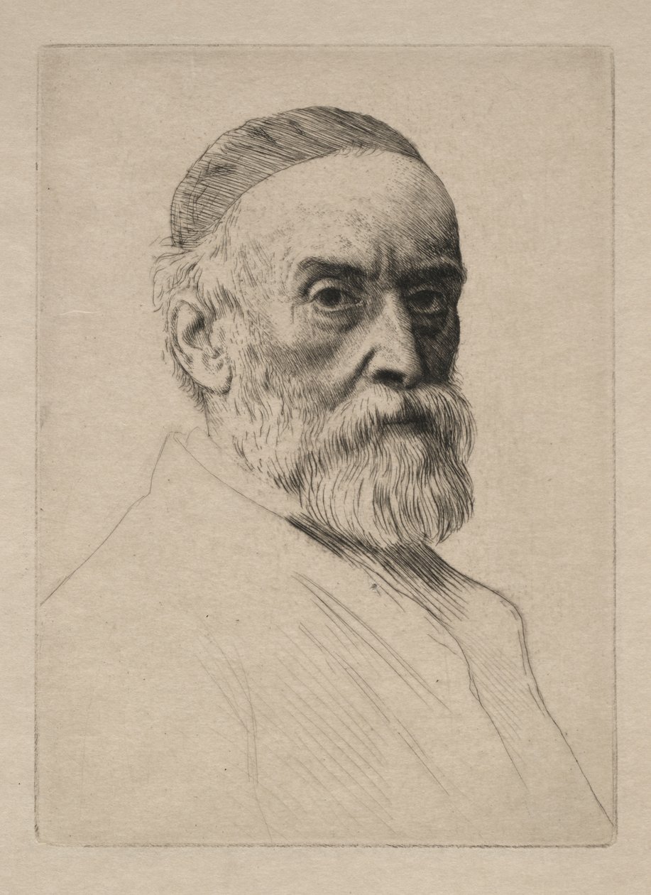 George Frederic Watts av Alphonse Legros