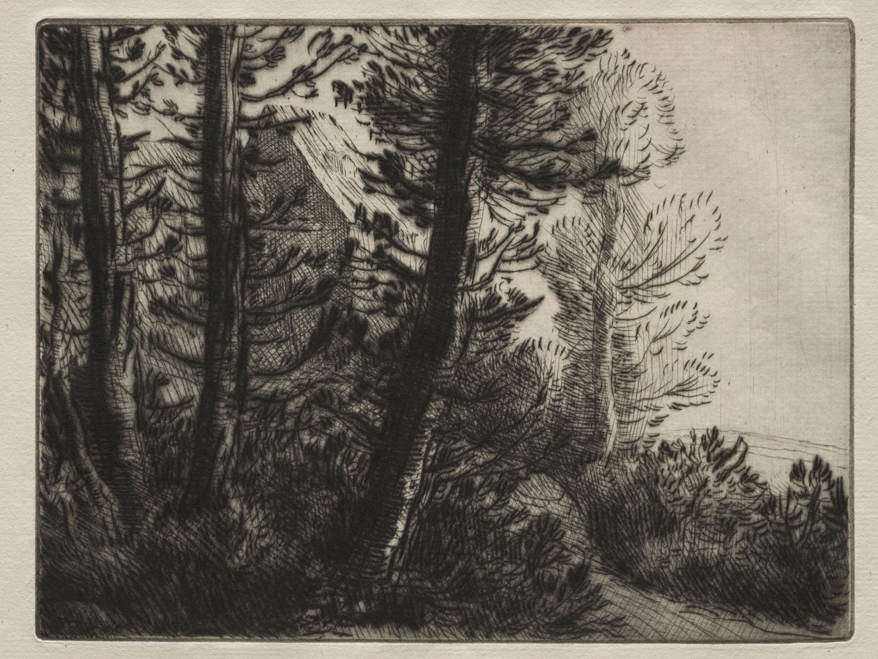 Vakthus av Alphonse Legros