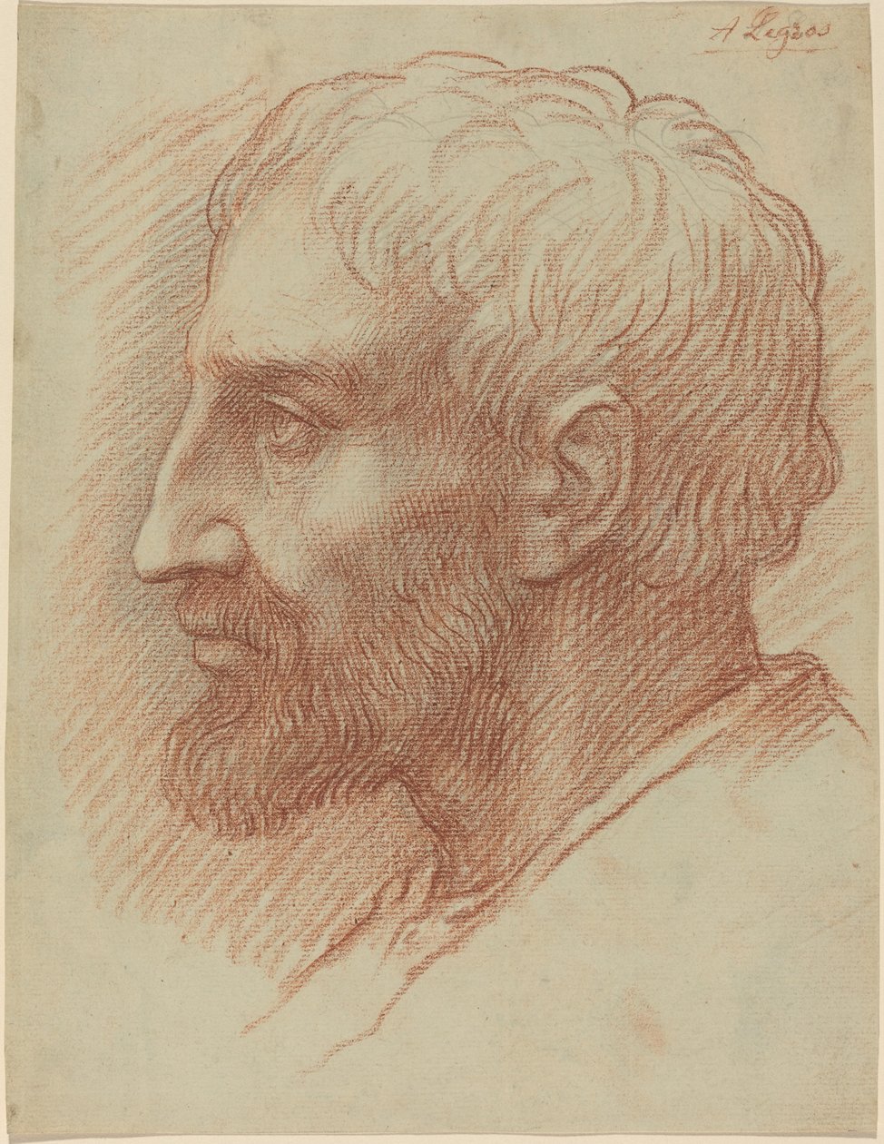 Leder av en mann av Alphonse Legros
