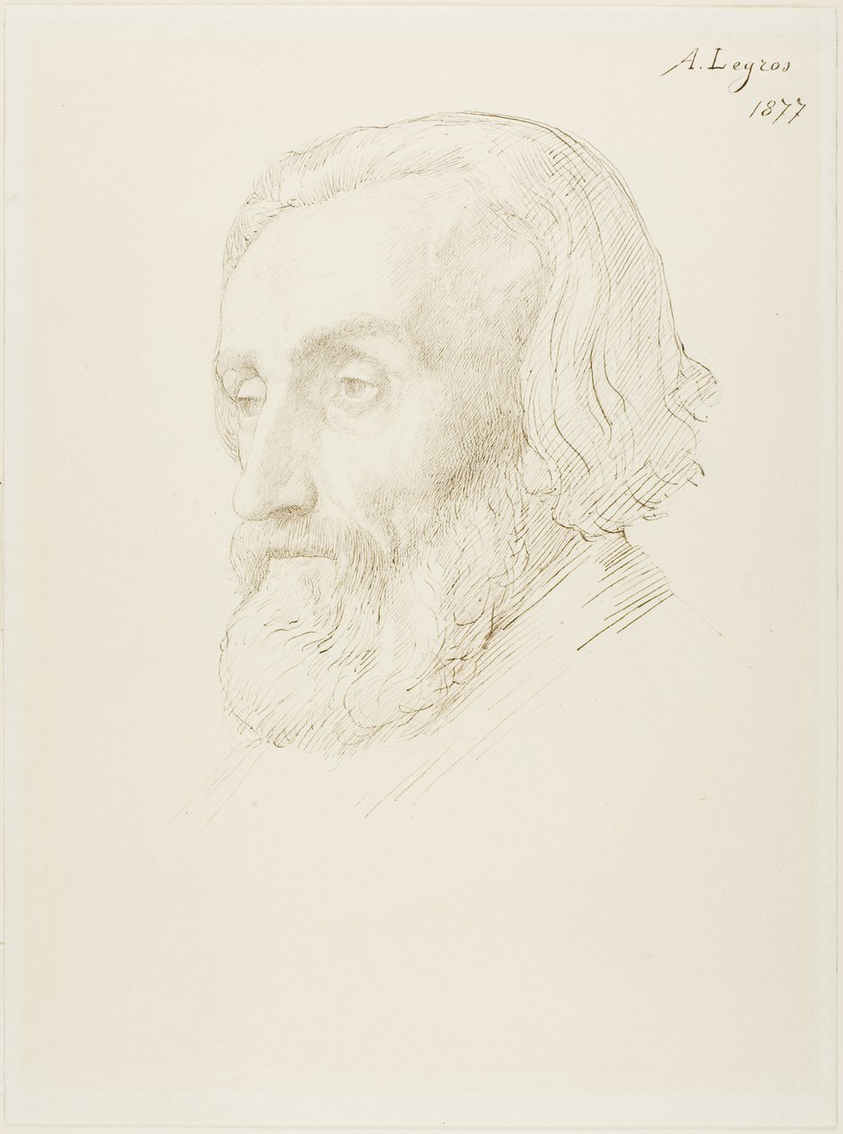 Leder av en mann av Alphonse Legros