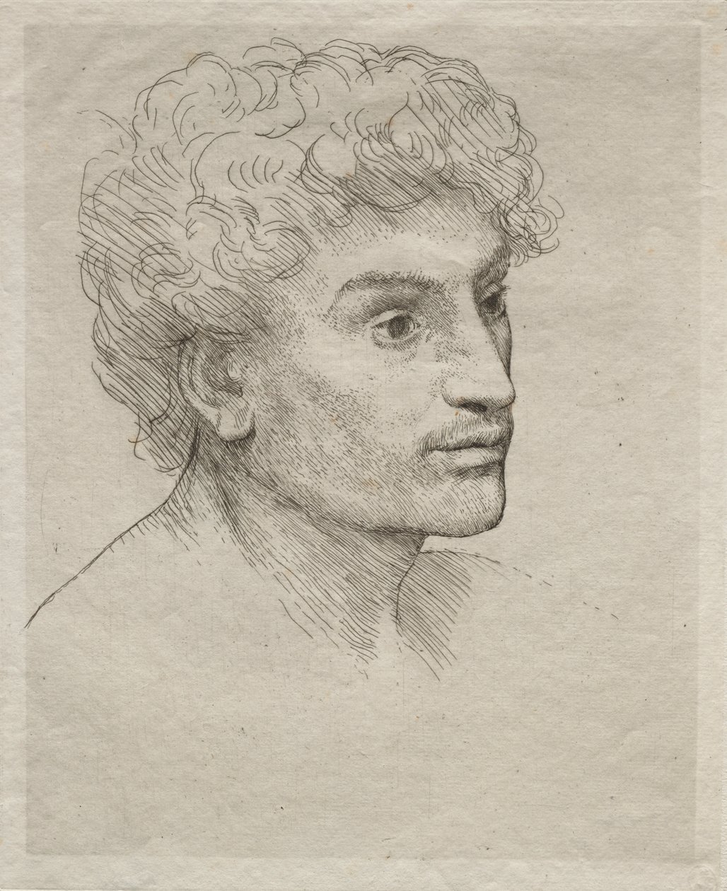 Leder for en ung mann av Alphonse Legros