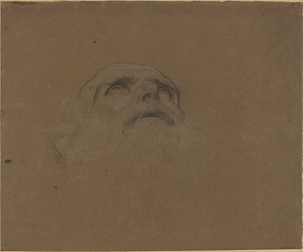Leder av en gammel mann av Alphonse Legros