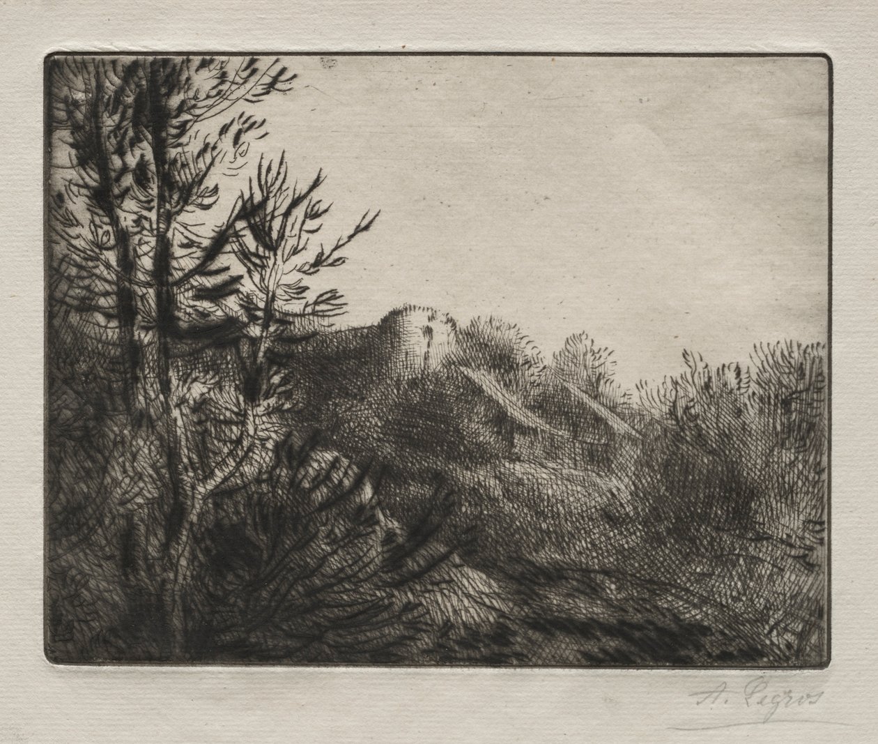 Valoux gård. av Alphonse Legros