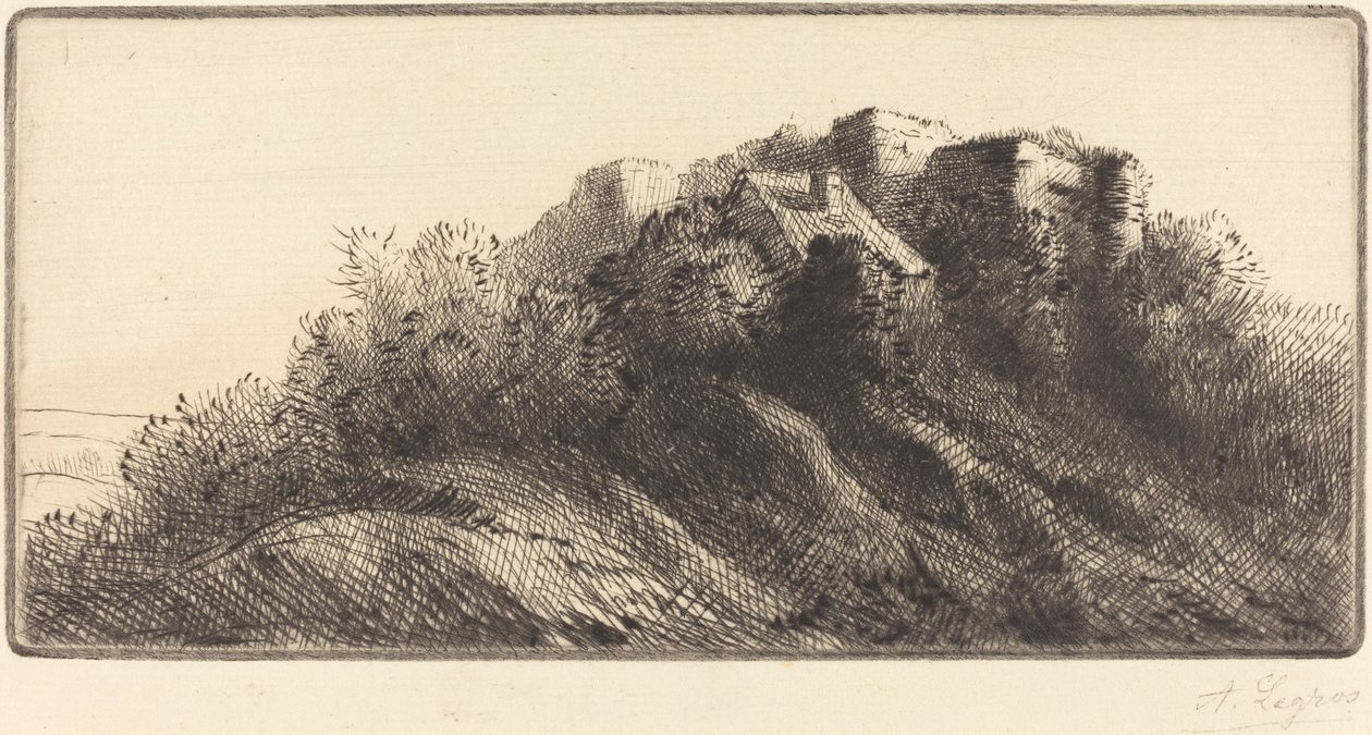Landskap av Alphonse Legros