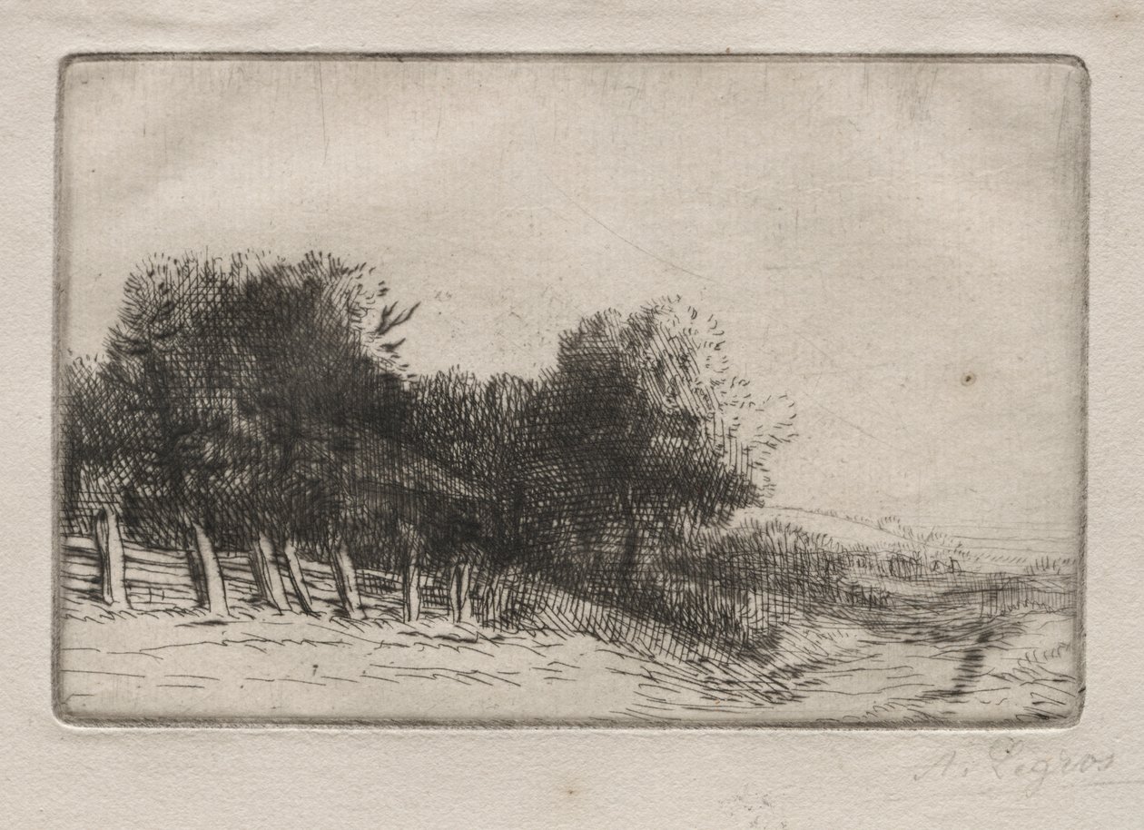 Landskap av Alphonse Legros