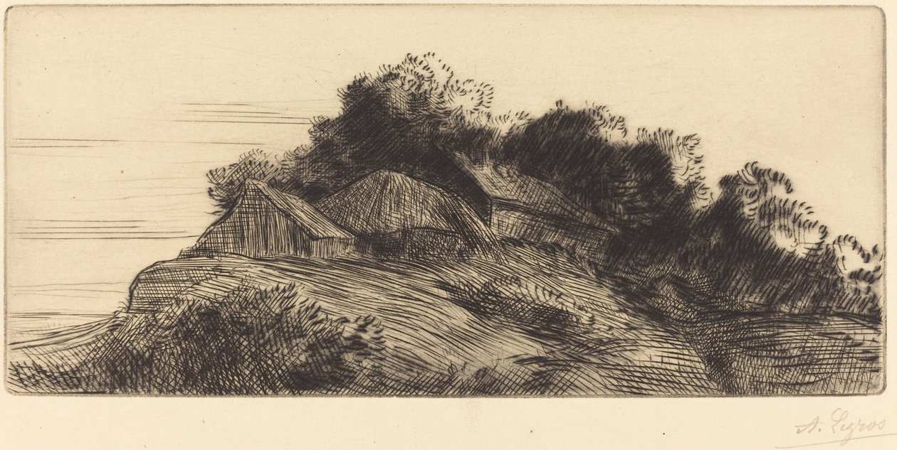 Landskap Landskap. av Alphonse Legros