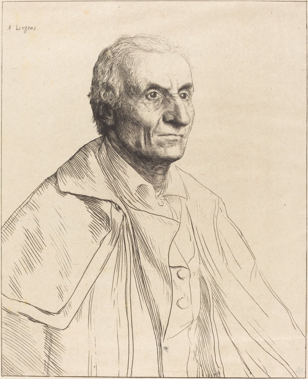 Stor spanjol av Alphonse Legros