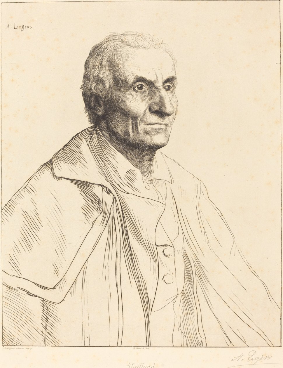 Stor spanjol av Alphonse Legros