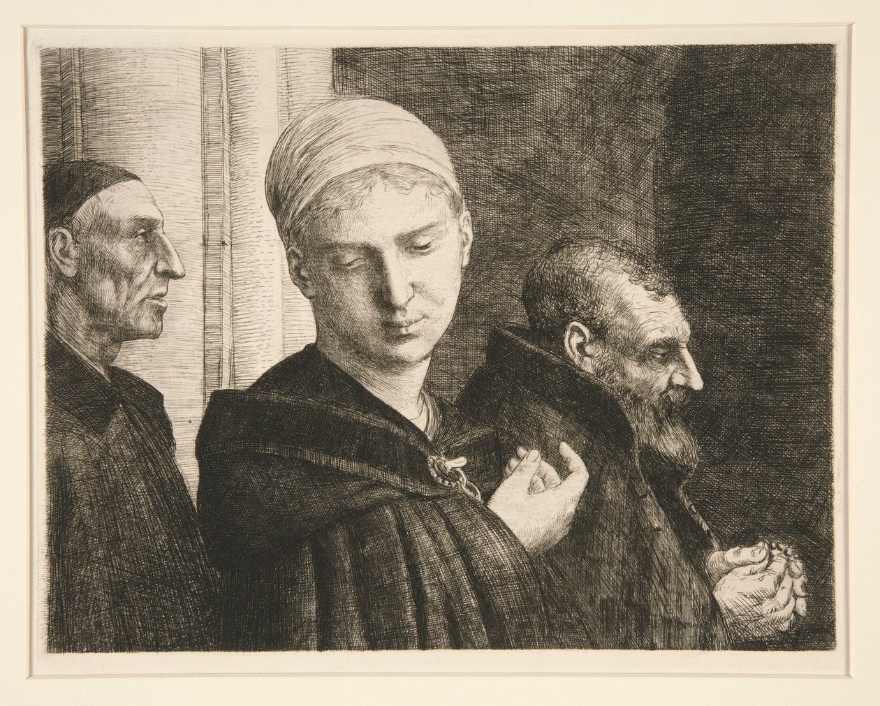 Dåp (Dåpen) av Alphonse Legros