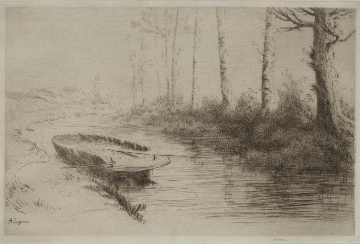 The Channel: Morning Effect. av Alphonse Legros
