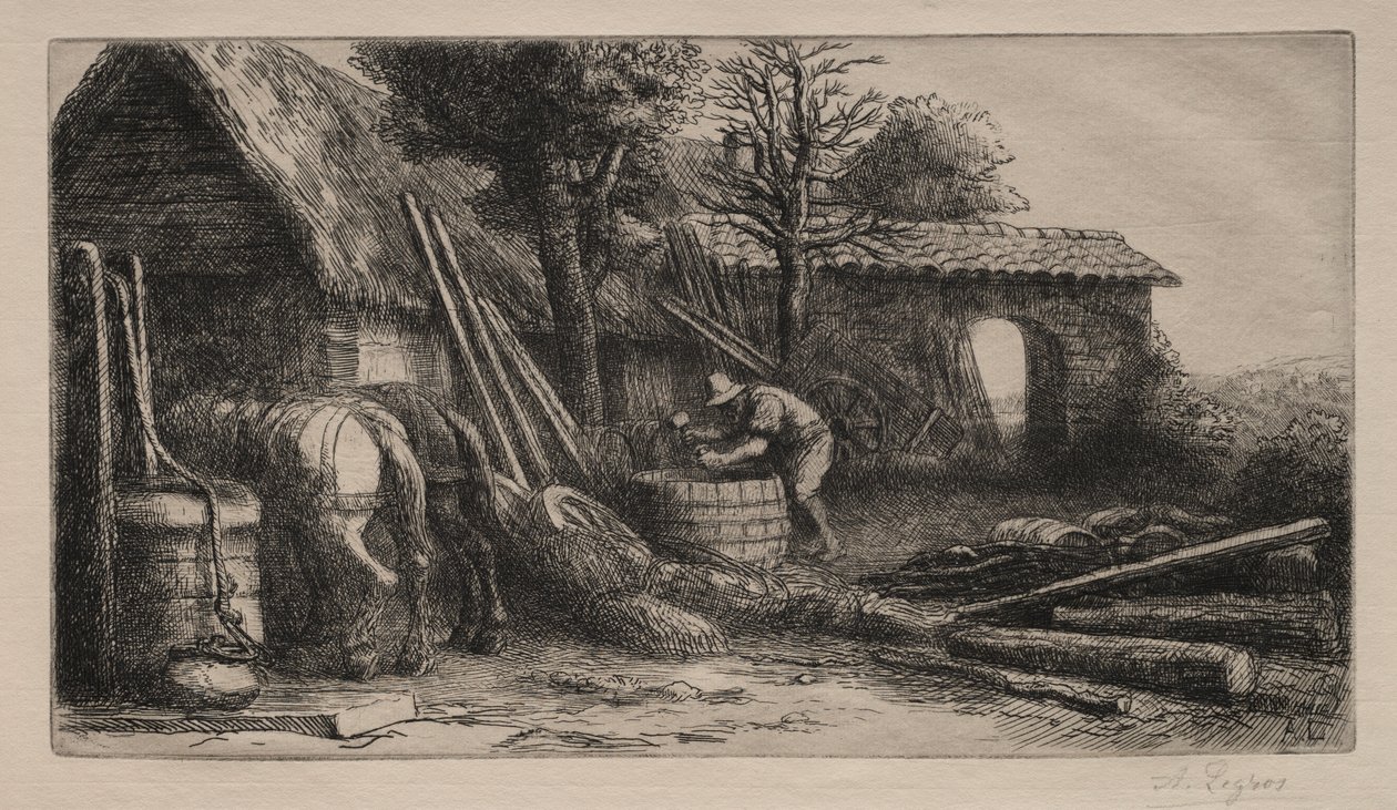 The Cooper. av Alphonse Legros