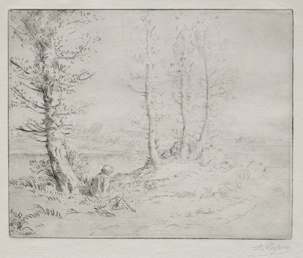 langs kysten av Alphonse Legros