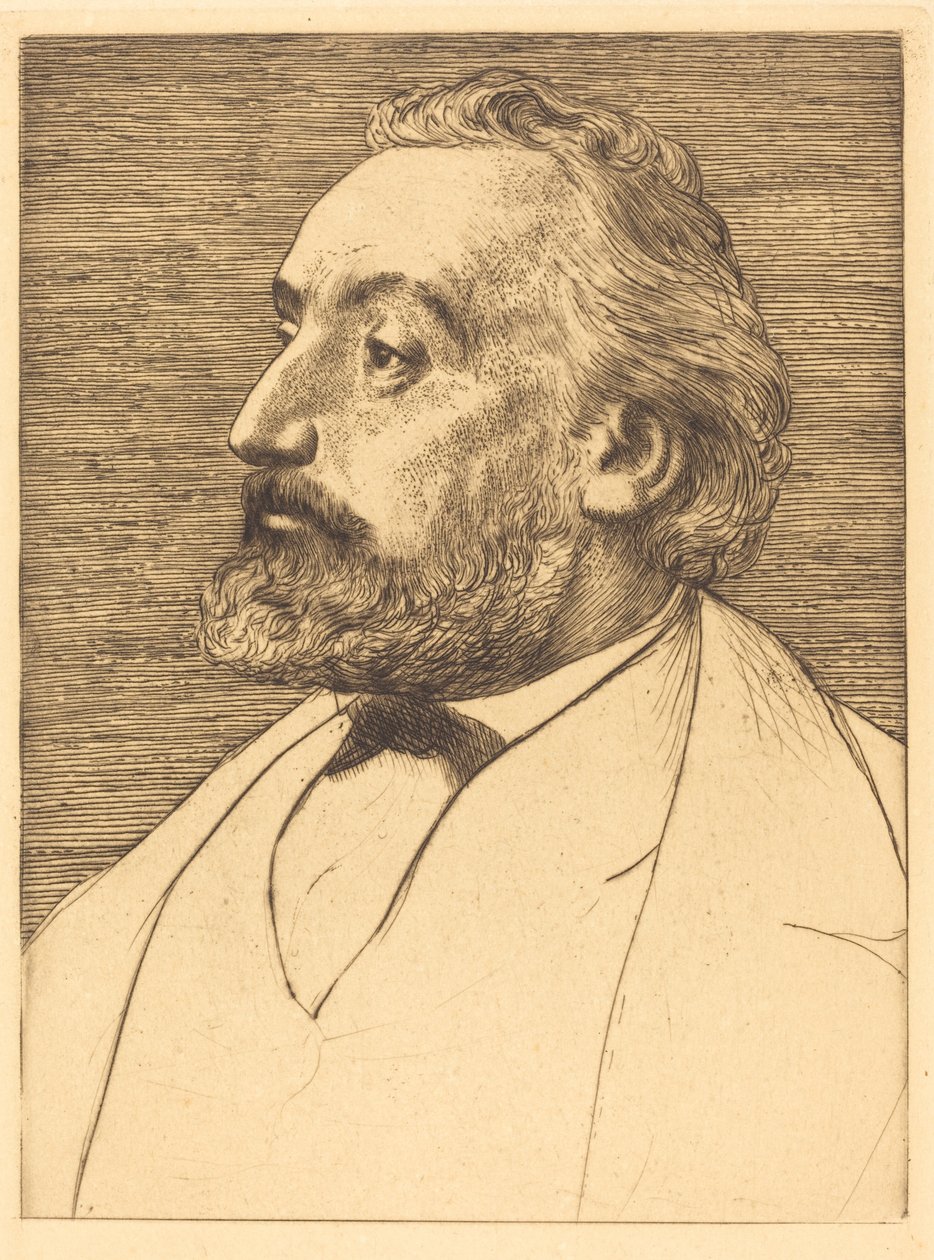 Leon Gambetta, 2. plate av Alphonse Legros