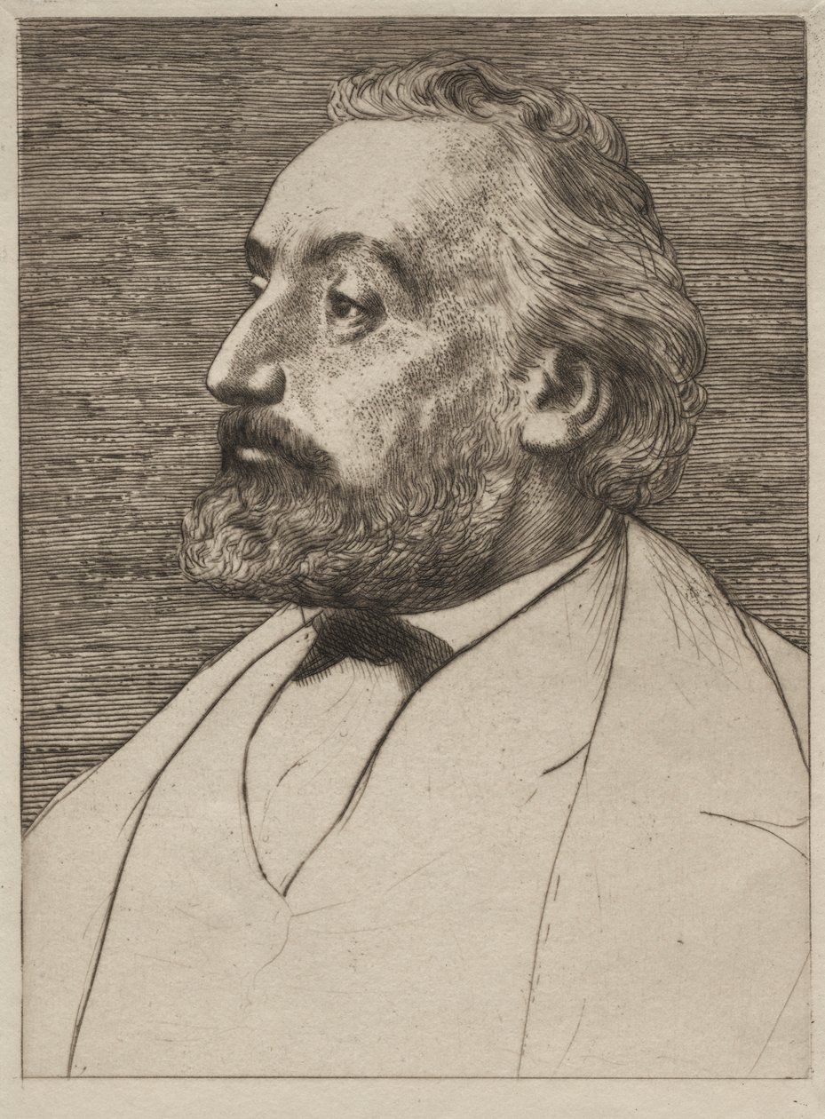 Leon Gambetta av Alphonse Legros