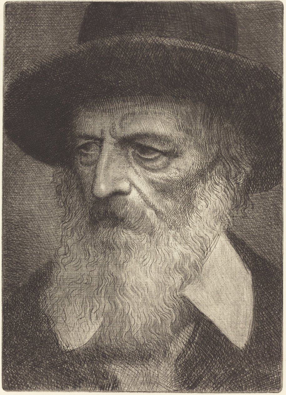 Lord A. Tennyson, 2. plate. av Alphonse Legros