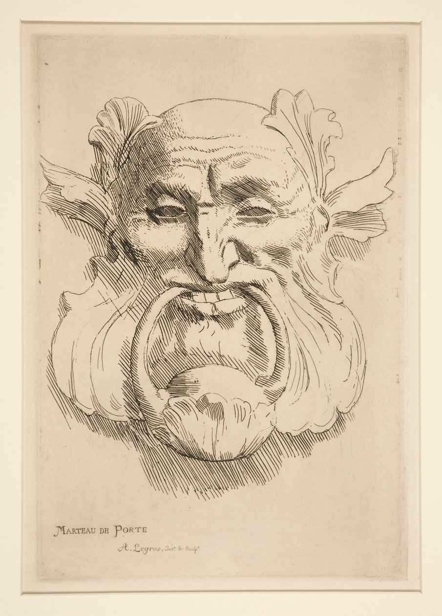 Dørknott (dørknakker) av Alphonse Legros