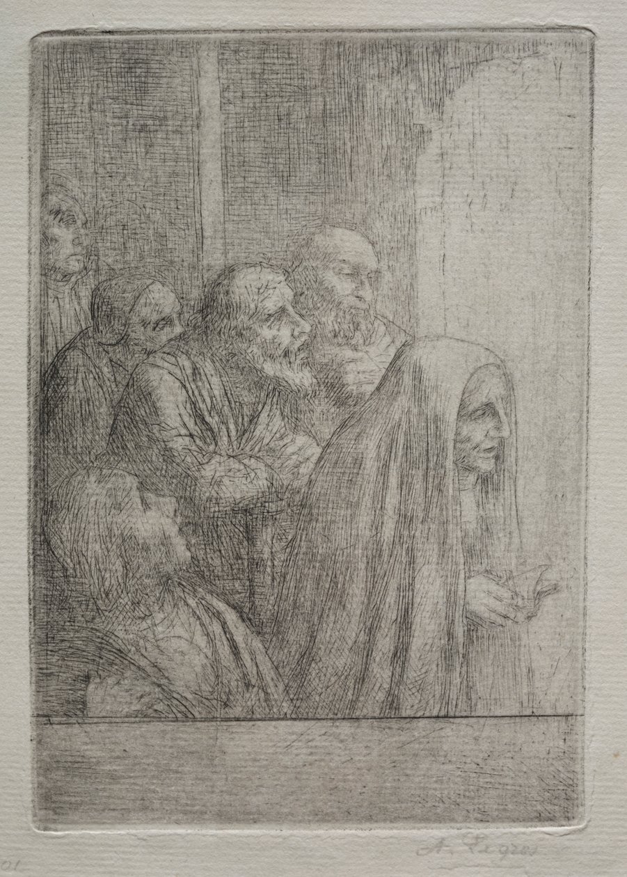 Midnattsmesse av Alphonse Legros