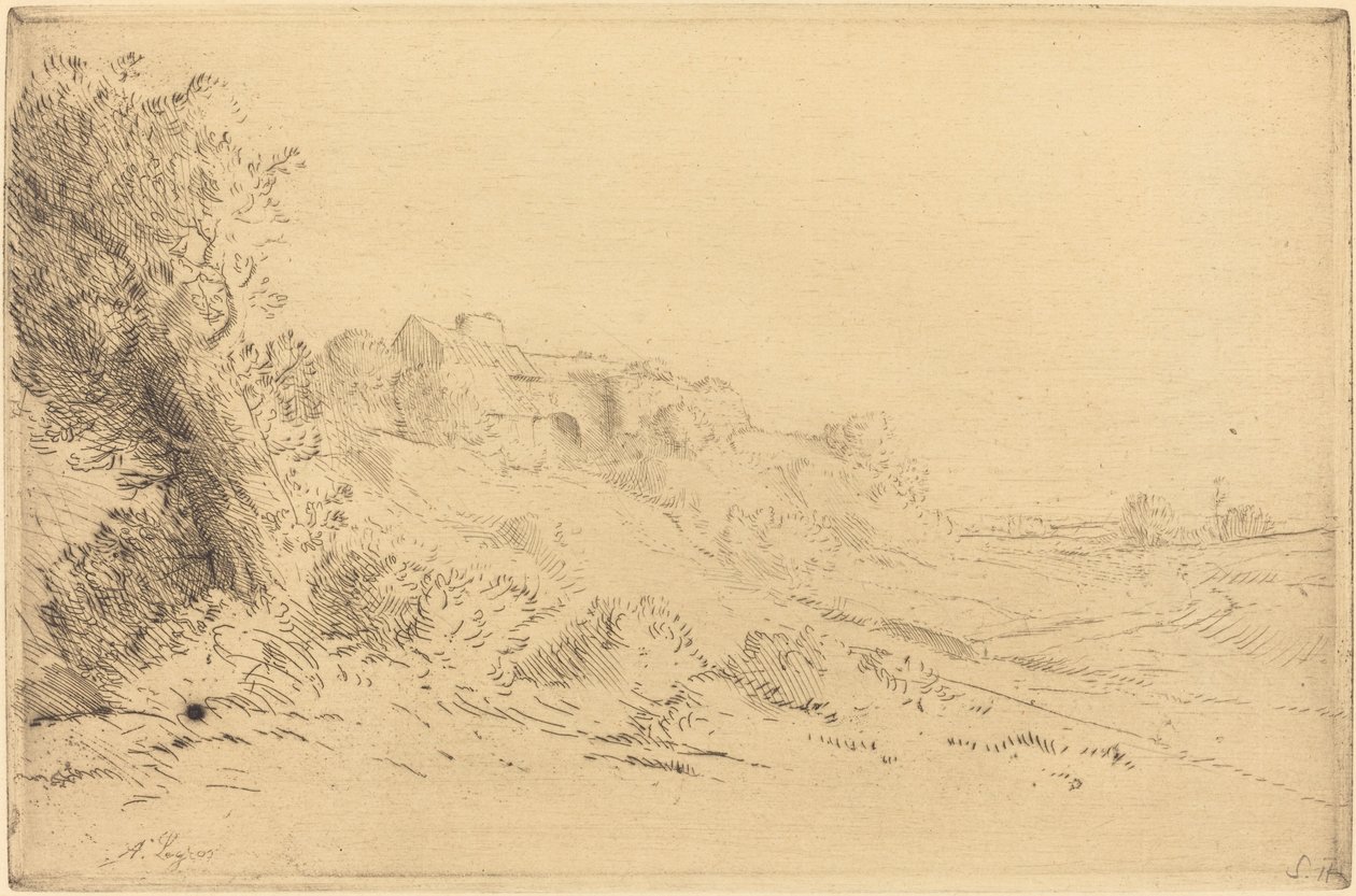 Min gård (Ma ferme) av Alphonse Legros