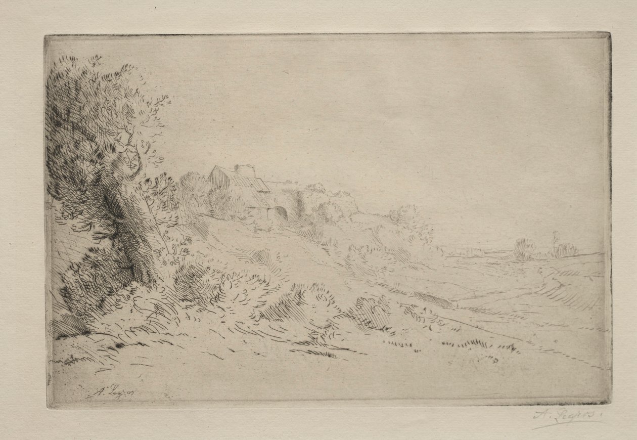 Farmen min. av Alphonse Legros