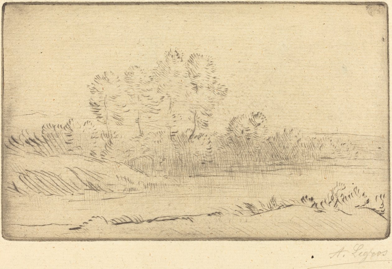 Nær Nortkerque Pres de Nortkerque av Alphonse Legros