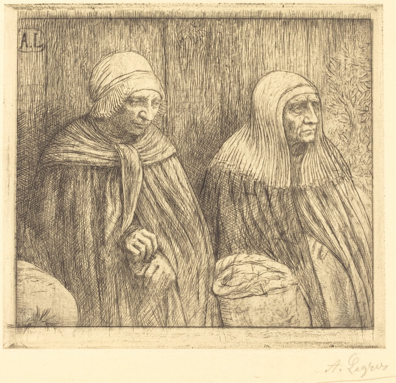 Bønder (Bønder) av Alphonse Legros