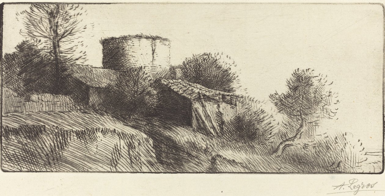 Duetårn av Alphonse Legros