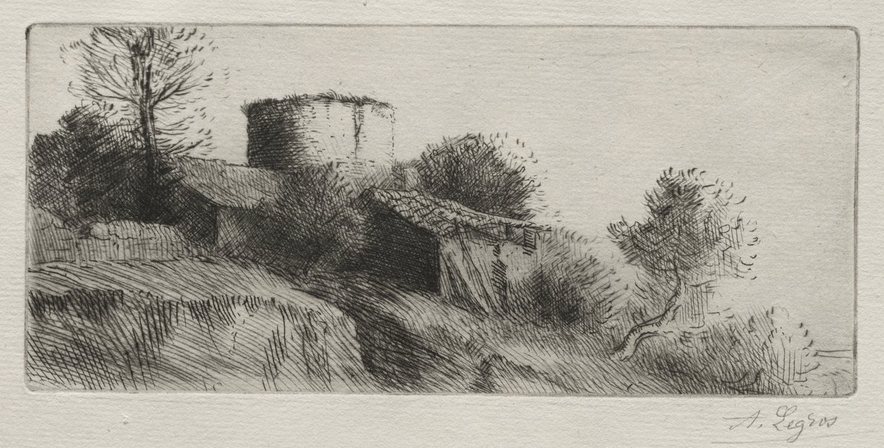 Duetårnet av Alphonse Legros