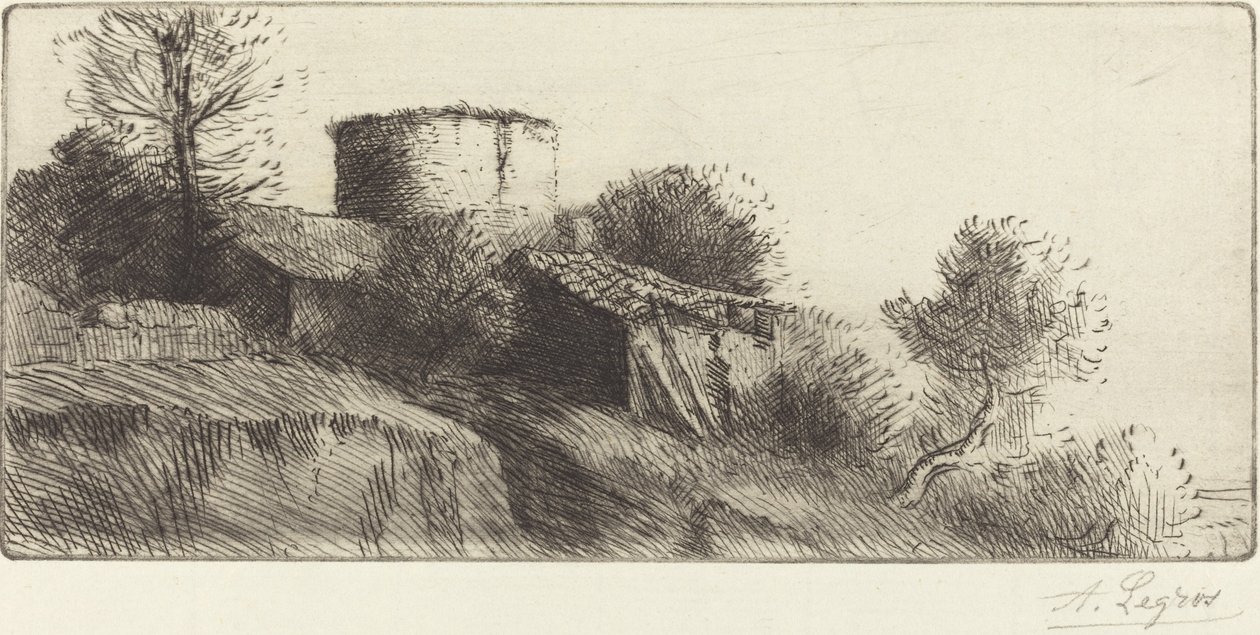 Duetårn Duetårnet. av Alphonse Legros